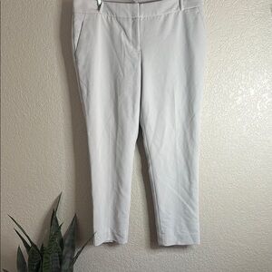 The Limited Women’s Heathered Grey Slim Cropped Pants Size 12